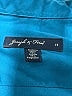 Joseph & Feiss Solid Teal Long Sleeve Button-Down Shirt Size 14 - photo 3