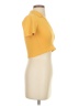 Zara Yellow Short Sleeve Turtleneck Size S - photo 4