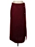 Assorted Brands Solid Burgundy Casual Skirt Size 5 - photo 1