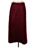 Assorted Brands Solid Burgundy Casual Skirt Size 5 - photo 2