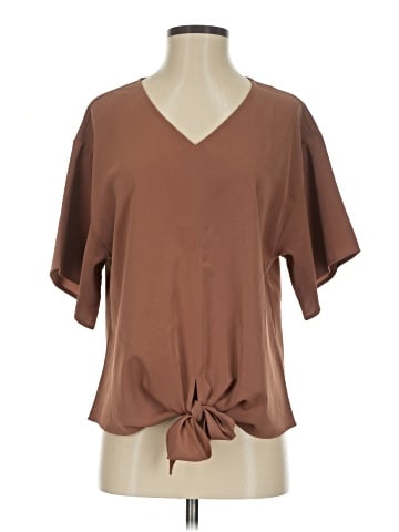 VIISHOW Short Sleeve Blouse (view 1)