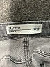 Trafaluc by Zara Chevron-herringbone Gray Jeans Size 10 - photo 7