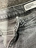Trafaluc by Zara Chevron-herringbone Gray Jeans Size 10 - photo 8