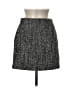 H&M 100% Polyester Tweed Gray Silver Formal Skirt Size 6 - photo 1
