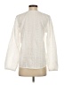 Deco 100% Cotton Ivory Long Sleeve Blouse Size XS - photo 2