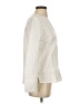 Deco 100% Cotton Ivory Long Sleeve Blouse Size XS - photo 4