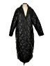 Fashion 100% Polyester Black Coat Size S - photo 1