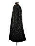Fashion 100% Polyester Black Coat Size S - photo 4