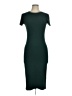 Forever 21 Solid Green Casual Dress Size M - photo 1