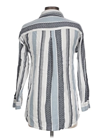 En Creme Long Sleeve Button-Down Shirt (view 2)