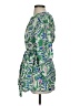 Zara Paisley Green 3/4 Sleeve Blouse Size XS - photo 5