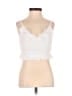 Unbranded White Sleeveless Top Size M - photo 1