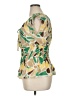 Sunny Leigh 100% Polyester Yellow Sleeveless Blouse Size XL - photo 5