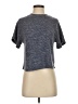 Tout a Coup Gray Short Sleeve Top Size S - photo 1