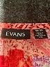 Evans 100% Viscose Red 3/4 Sleeve Blouse Size 30 waist - photo 4