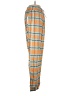 Unbranded Plaid Orange Casual Pants Size S - photo 4