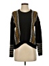 Topshop Chevron-herringbone Black Pullover Sweater Size 4 - photo 1