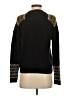 Topshop Chevron-herringbone Black Pullover Sweater Size 4 - photo 2
