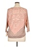 Chico's Pink 3/4 Sleeve Blouse Size XL (3) - photo 2