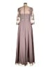 JJ's House 100% Polyester Gray Cocktail Dress Size 14 - photo 2