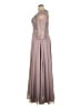 JJ's House 100% Polyester Gray Cocktail Dress Size 14 - photo 3