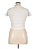 Sugarlips Silver Short Sleeve Turtleneck Size XL - photo 2