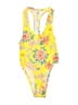 Unbranded Floral Yellow Swimsuit Cover Up Size XS - photo 1