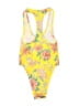 Unbranded Floral Yellow Swimsuit Cover Up Size XS - photo 2