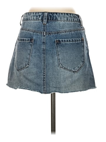 Kensie Denim Skirt (view 2)