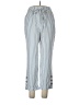 Unbranded 100% Polyester Stripes Blue Casual Pants Size L - photo 1