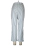Unbranded 100% Polyester Stripes Blue Casual Pants Size L - photo 2
