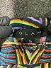Glam 100% Polyester Graphic Black Cocktail Dress Size S - photo 7