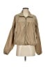New In 100% Polyester Solid Tan Jacket Size S - photo 1