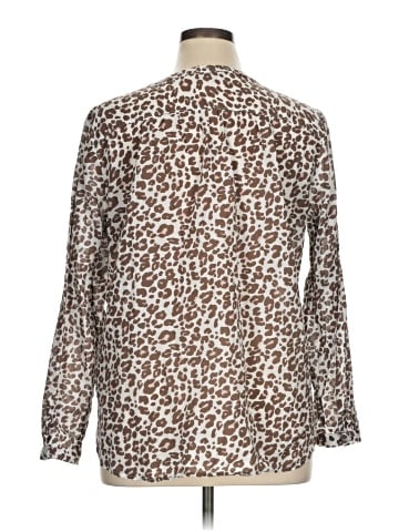 Ann Taylor LOFT Outlet Long Sleeve Blouse (view 2)