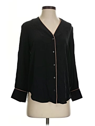 Sandro 3/4 Sleeve Blouse (view 1)