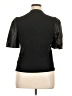 Bailey 44 100% Cotton Black Short Sleeve Blouse Size XL - photo 2