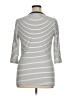 Torrid Stripes Silver 3/4 Sleeve T-Shirt Size 1X Plus (1) - photo 2