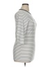 Torrid Stripes Silver 3/4 Sleeve T-Shirt Size 1X Plus (1) - photo 4