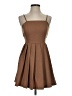 Unbranded Solid Brown Cocktail Dress Size S - photo 1