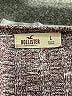 Hollister Metallic Gray Pullover Sweater Size L - photo 7