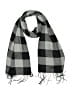 Unbranded Checkered-gingham Gray Black Scarf One size - photo 1