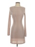 Et Clet Solid Tan Cocktail Dress Size S - photo 1
