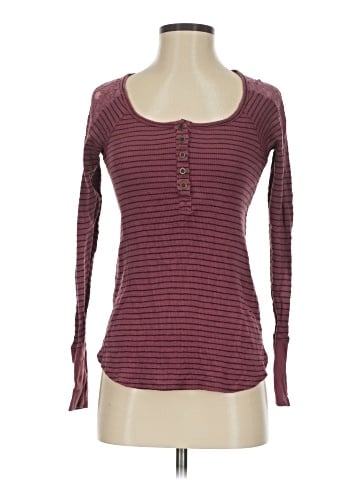 Chloe K Long Sleeve Henley (view 1)