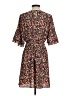 Unbranded 100% Polyester Paisley Brown Casual Dress Size S - photo 2