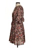 Unbranded 100% Polyester Paisley Brown Casual Dress Size S - photo 5