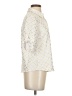 Ashley Blue Ivory 3/4 Sleeve Blouse Size S - photo 4