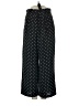 Classic Concepts Polka Dots Black Casual Pants Size S - photo 1