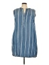 Renuar Blue Casual Dress Size XXL - photo 1