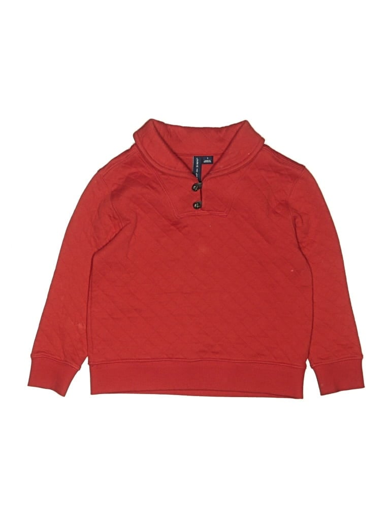 Pre-owned Janie And Jack Kids' Pullover Sweater In Red