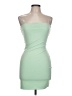 Love Tree Solid Green Cocktail Dress Size L - photo 1